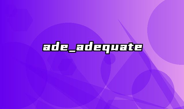 ade_adequate